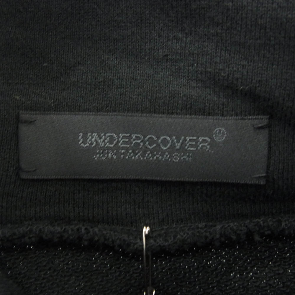 UNDERCOVER アンダーカバー 20SS UCY4810 BIG HOODIE ビッグシルエット プルオーバーパーカー フーディー ブラック系 3【新古品】【未使用】【中古】