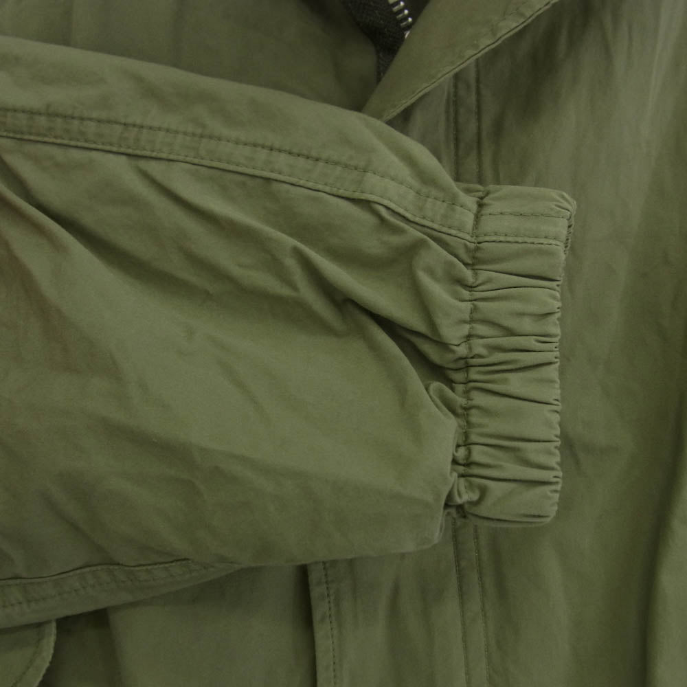 WTAPS ダブルタップス 20SS 201WVDT-JKM01 W51 JACKET.COTTON WEATHER ミリタリー フィッシュテール ミリタリー コート カーキ系【中古】