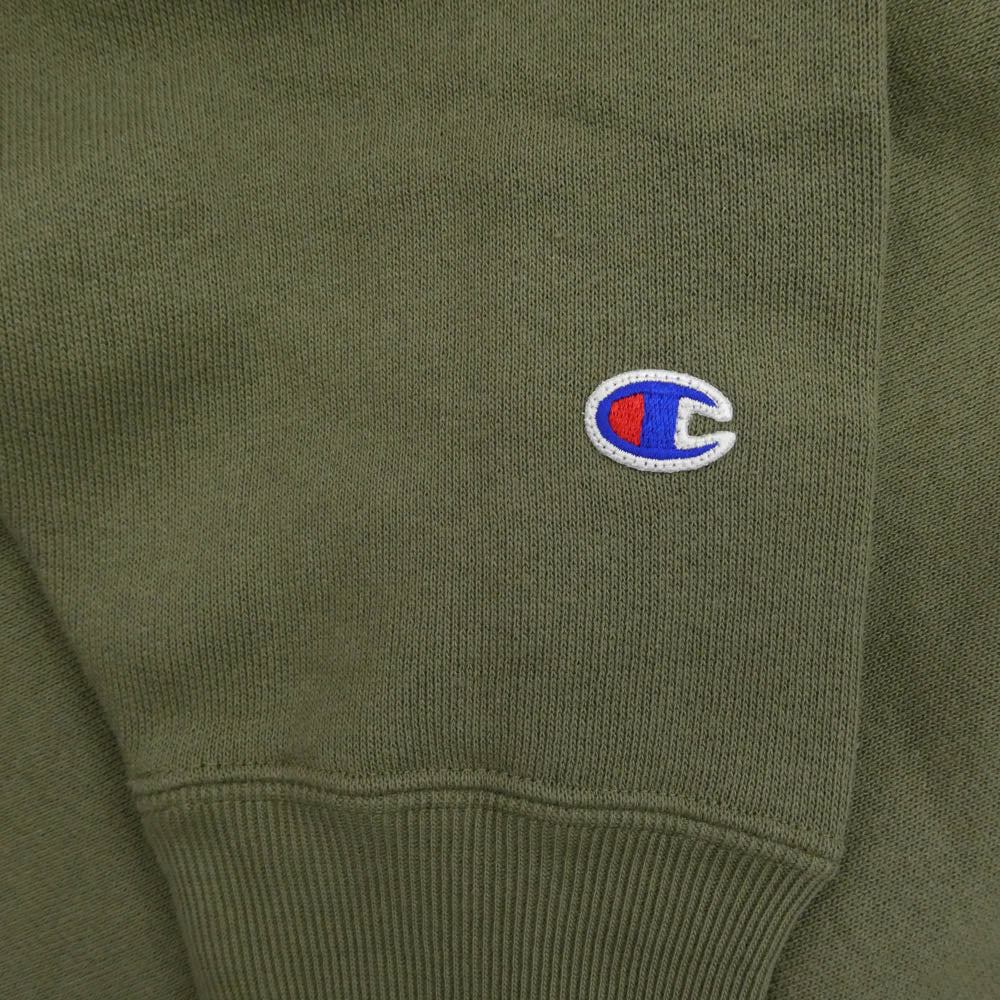 WTAPS ダブルタップス 20AW 202HBCHD-CSM04S ×Champion チャンピオン BLANK HOODED REVERSE WEAVE リバースウィーブ プルオーバーパーカー フーディー オリーブドラブ L【新古品】【未使用】【中古】