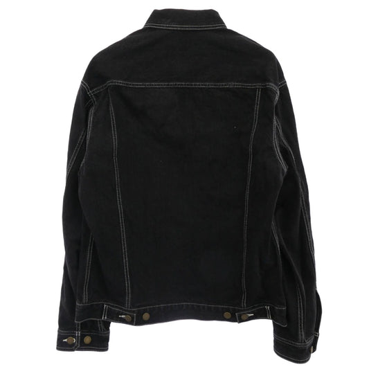 UNDERCOVER アンダーカバー 21SS UC1A4208-1 BIG Gジャン オーバーサイズ デニムジャケット カバーオールジャケット ブラック系 3【新古品】【未使用】【中古】