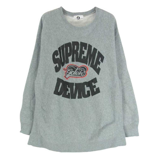 GOODENOUGH グッドイナフ HEINOUSLY SUPREME DEVICE SWEAT ロゴ プリント スウェット グレー系 サイズ不明【中古】