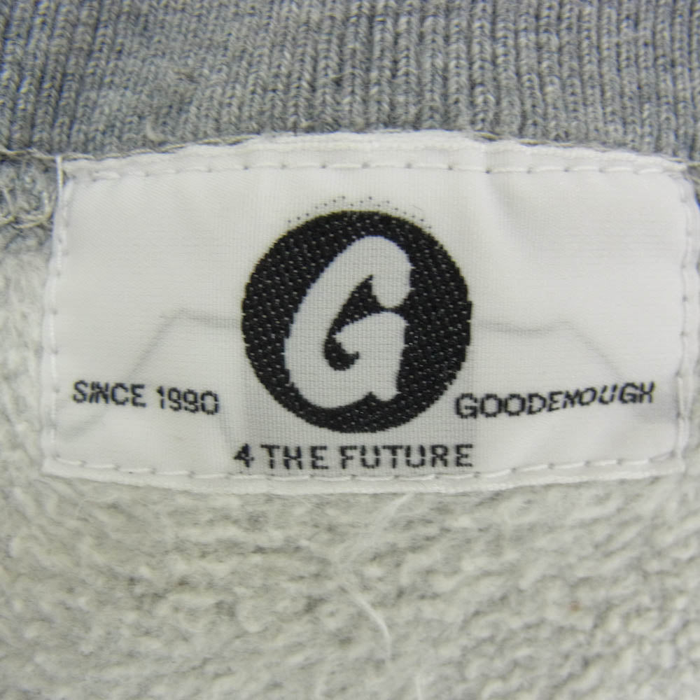 GOODENOUGH グッドイナフ HEINOUSLY SUPREME DEVICE SWEAT ロゴ プリント スウェット グレー系 サイズ不明【中古】