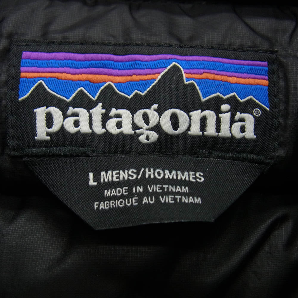 patagonia パタゴニア 19SS 84622SP19 Down Sweater Vest ダウン セーター ベスト ブラック系 L【中古】
