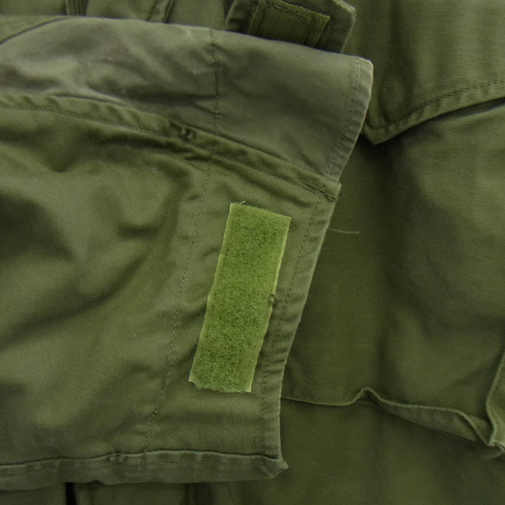 米軍 US.ARMY 8405-782-2939 60s 1stアルミジップ M-65 フィールド ジャケット カーキ系【中古】