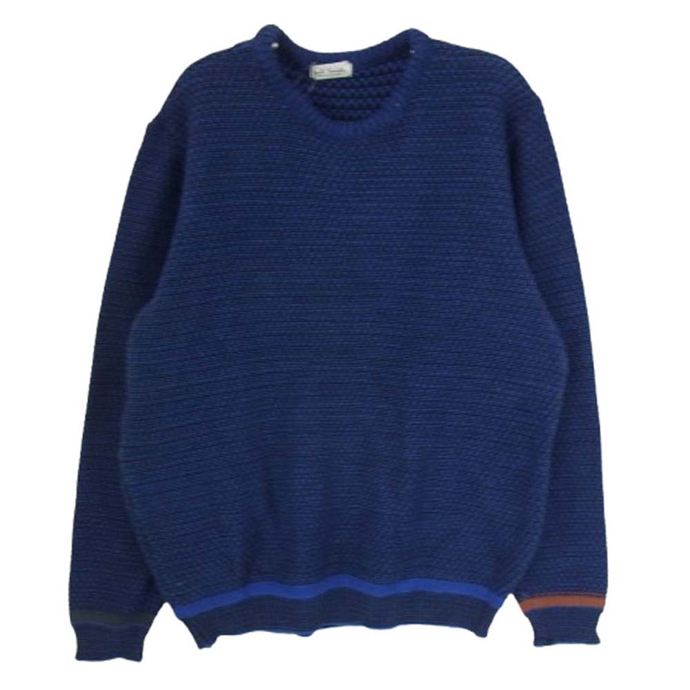 Paul Smith ポール・スミス コットン ニット セーター ネイビー系 M【中古】