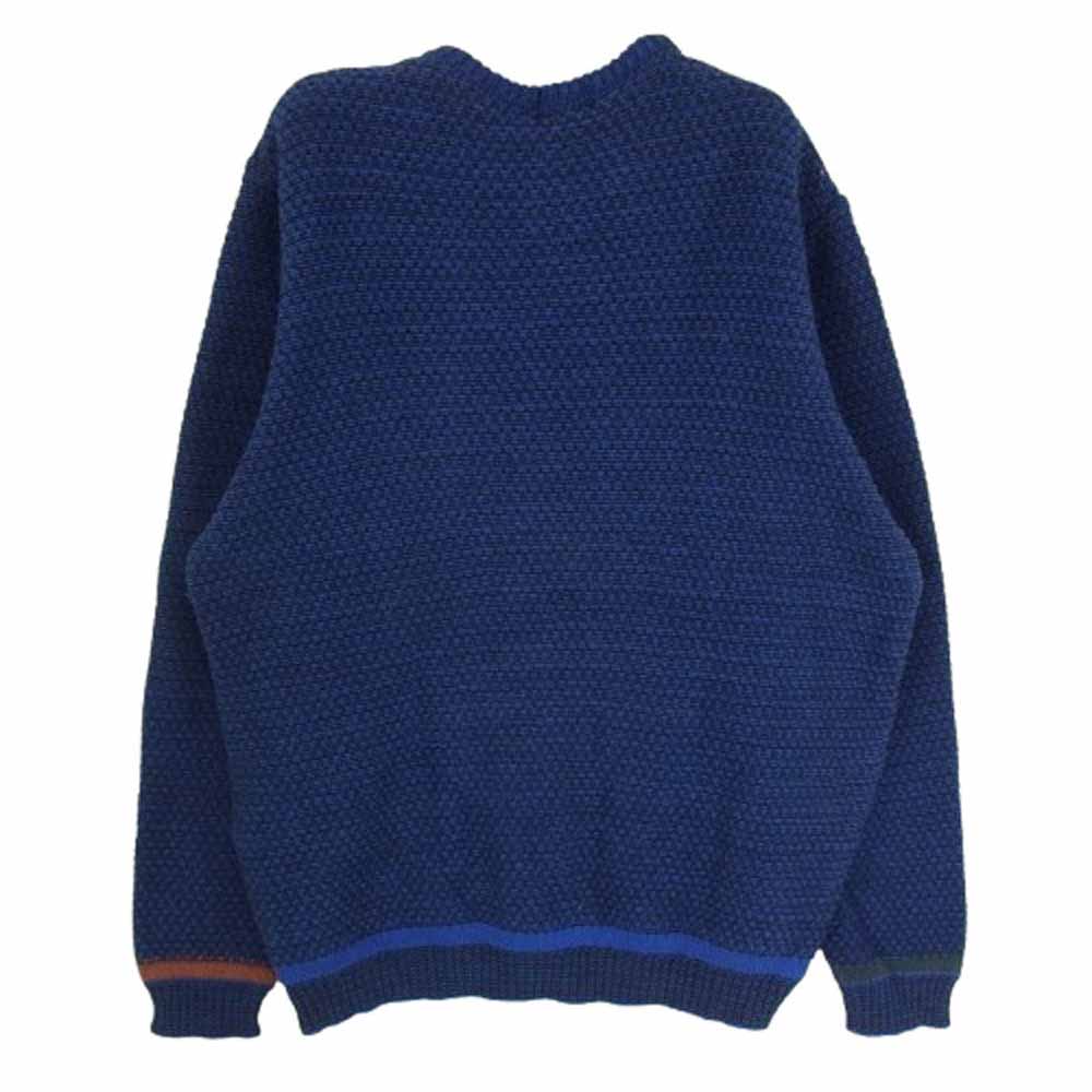 Paul Smith ポール・スミス コットン ニット セーター ネイビー系 M【中古】