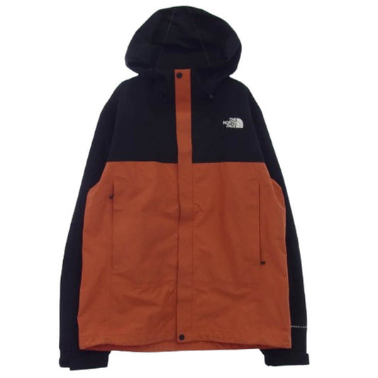 THE NORTH FACE ノースフェイス NP12114 FL Drizzle Jacket フューチャーライトドリズルジャケット マウンテンパーカー オレンジ系 ブラック系 XL【中古】