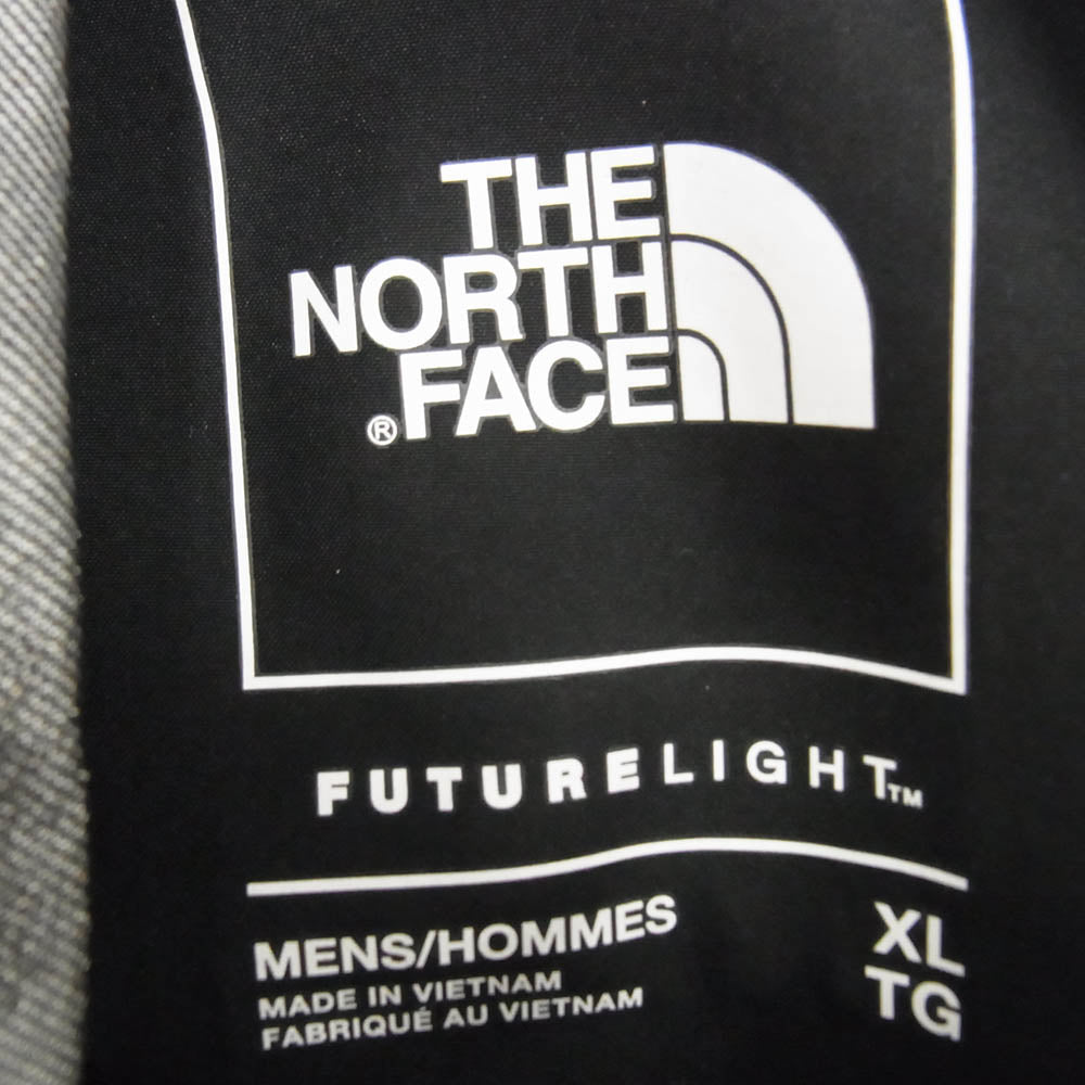 THE NORTH FACE ノースフェイス NP12114 FL Drizzle Jacket フューチャーライトドリズルジャケット マウンテンパーカー オレンジ系 ブラック系 XL【中古】