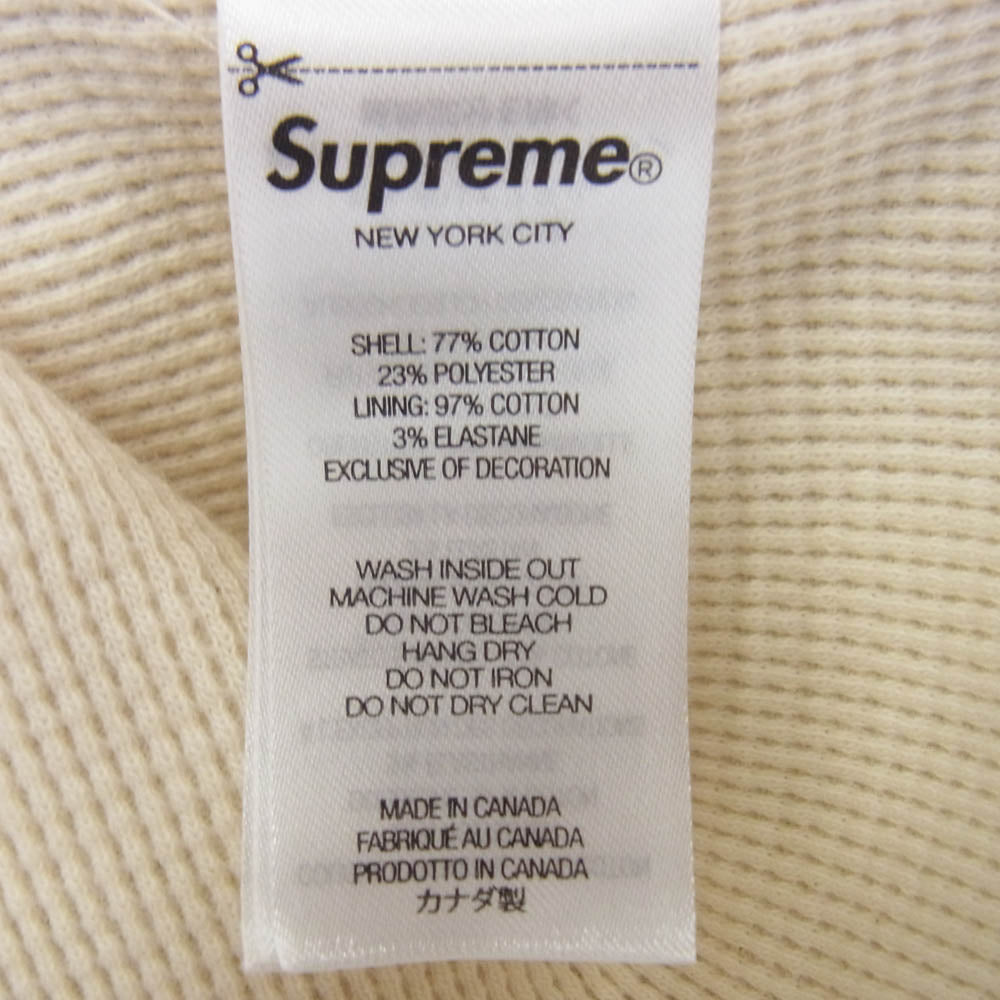Supreme シュプリーム 24AW Arc Thermal Lined Zip Up Hooded Sweatshirt アーク サーマル ジップ アップ フーディー スウェットシャツ グレー系 XL【中古】