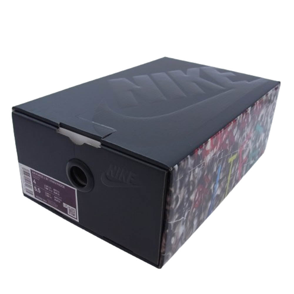 NIKE ナイキ AQ3692-001 AIR FORCE 1 AF1 PARA-NOISE エアフォース1 パラノイズ ローカット スニーカー ブラック系 23cm【中古】