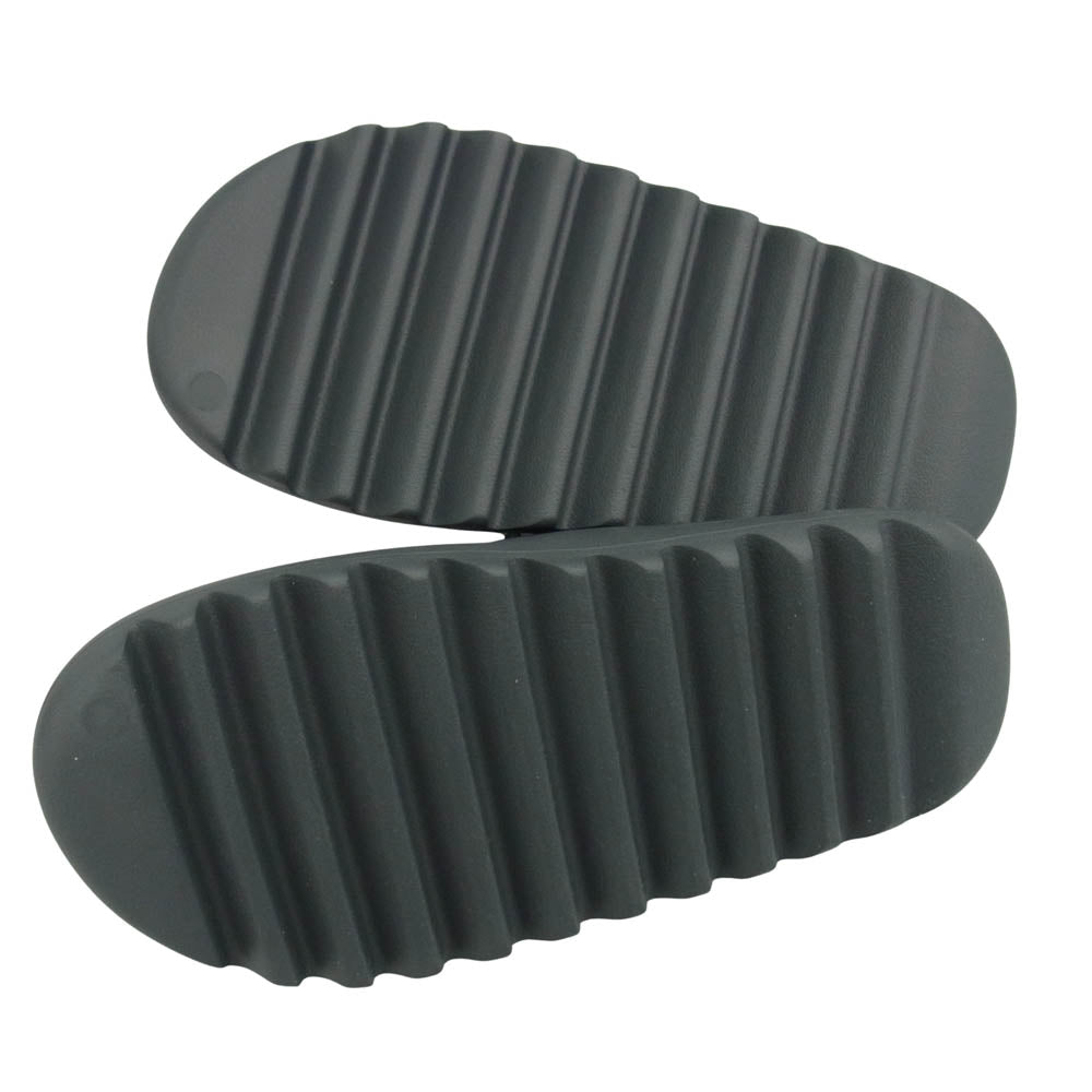 YEEZY BOOST イージーブースト ID2350 Yeezy Slide Slate Grey イージー スライド スレートグレー サンダル グレー系 26.5cm【極上美品】【中古】