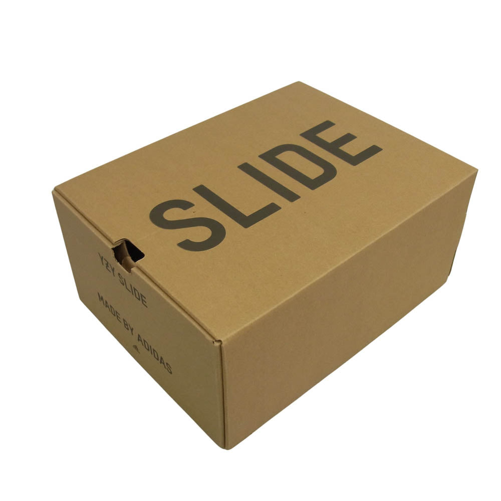 YEEZY BOOST イージーブースト ID2350 Yeezy Slide Slate Grey イージー スライド スレートグレー サンダル グレー系 26.5cm【極上美品】【中古】