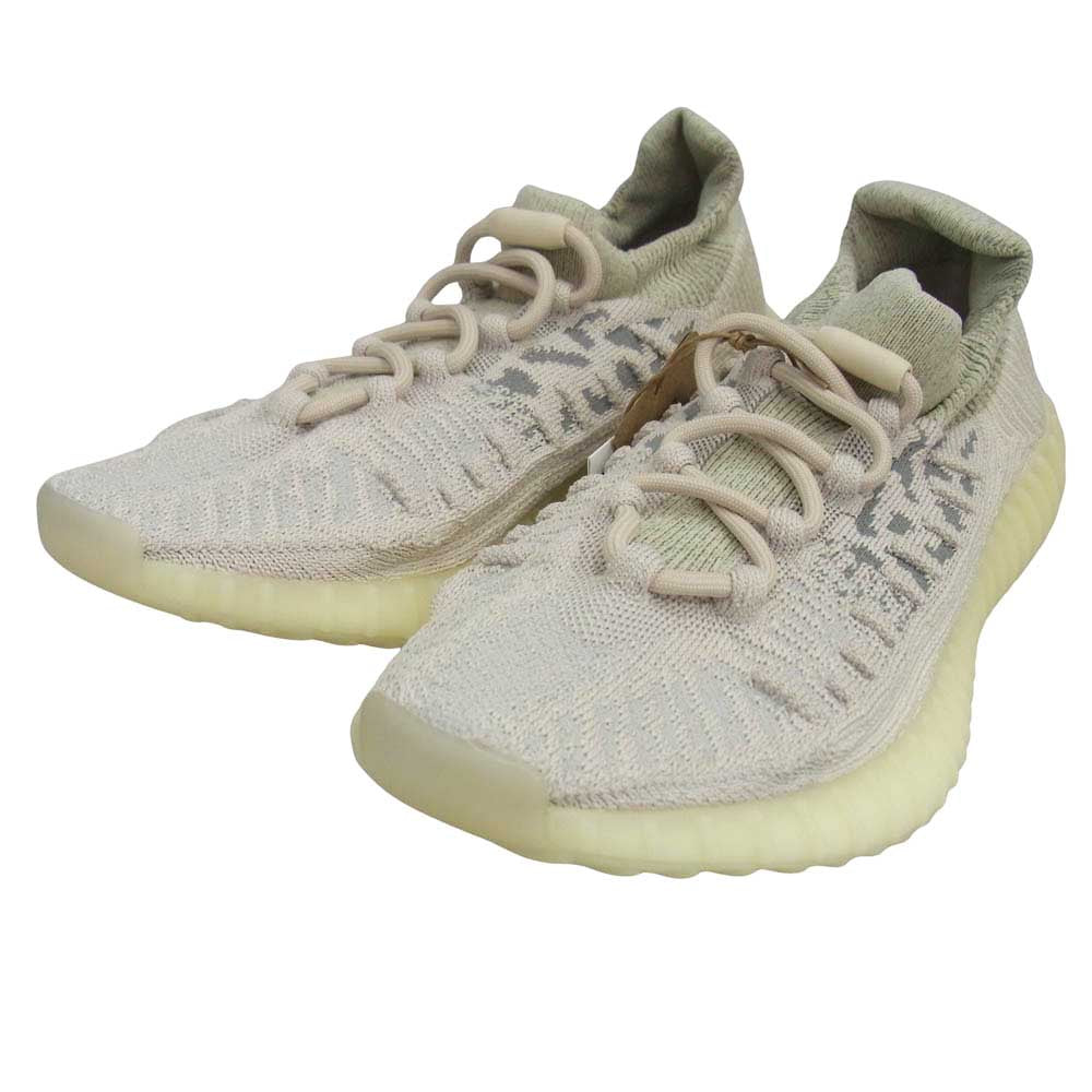 YEEZY BOOST イージーブースト H06519 YEEZY Boost 350 V2 CMPCT Slate Bone イージー コンパクト スレートボーン スニーカー オフホワイト系 26cm【極上美品】【中古】