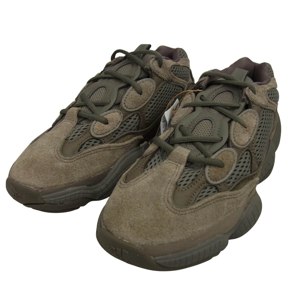 YEEZY BOOST イージーブースト GX3606 Yeezy 500 Brown Clay イージーブースト 500 ブラウンクレイ スニーカー グレー系 26cm【極上美品】【中古】