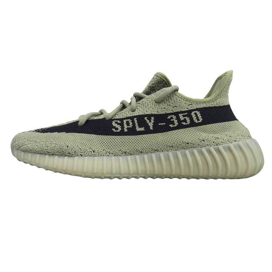YEEZY BOOST イージーブースト HQ2059 YEEZY Boost 350 V2 Granite イージーブースト グラナイト スニーカー モスグリーン系 ブラック系 26cm【極上美品】【中古】