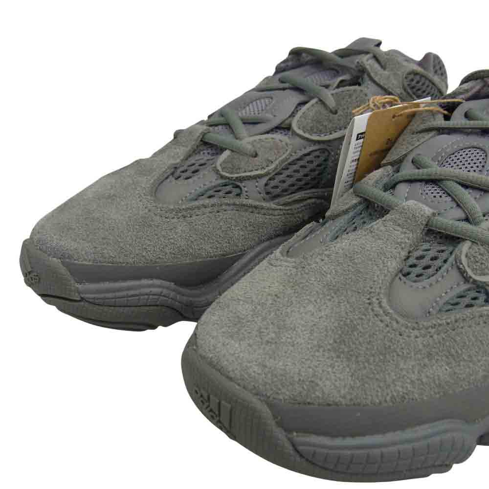 YEEZY BOOST イージーブースト GW6373 YEEZY 500 Granite イージーブースト 500 グラナイト スニーカー グレー系 26cm【極上美品】【中古】