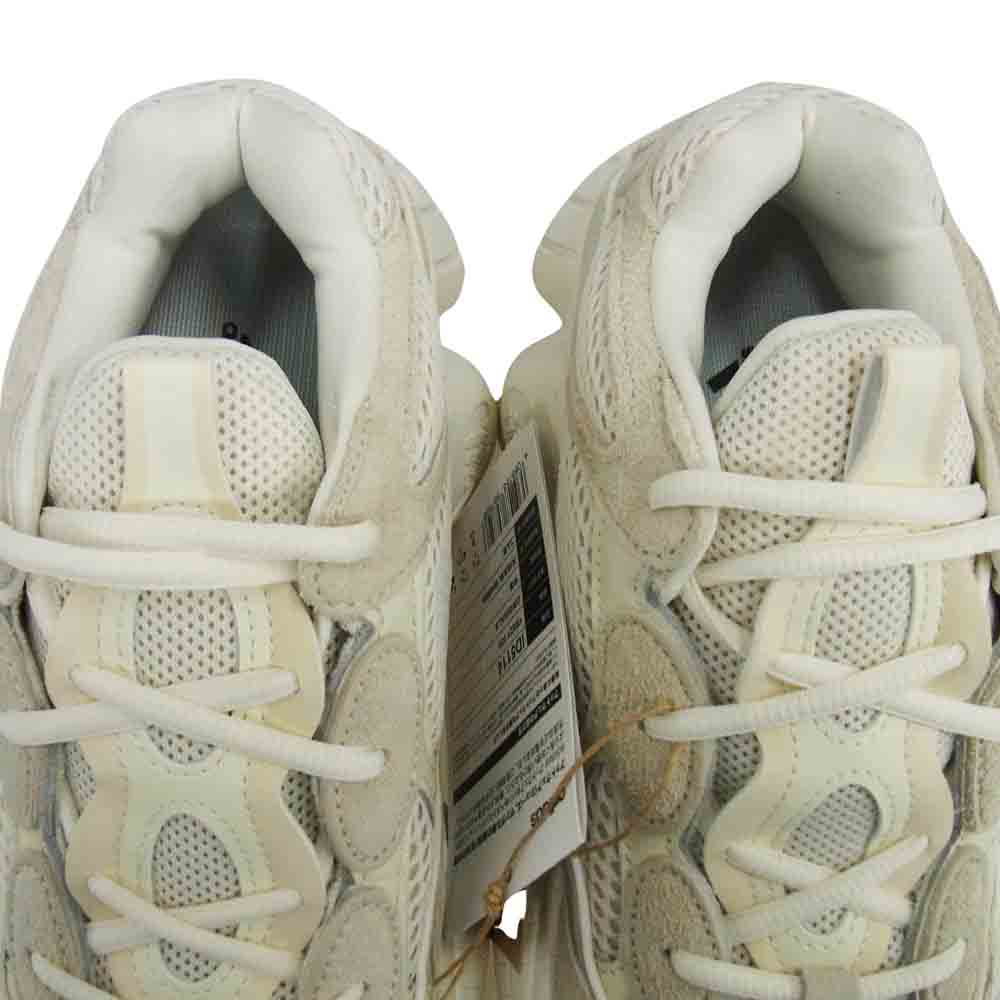 YEEZY BOOST イージーブースト ID5114 YEEZY 500 Bone White イージーブースト 500 ボーンホワイト スニーカー オフホワイト系 26cm【極上美品】【中古】