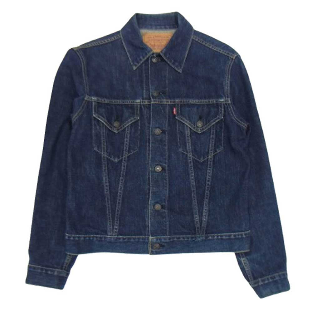 Levi's リーバイス 90s ボタン裏J02 日本製復刻 557 3rd デニムジャケット インディゴブルー系 38【中古】