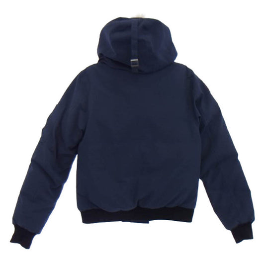 CANADA GOOSE カナダグース 7967JL LABRADOR BOMBER ラブラドール ボンバー ファーフード付き ダウンジャケット ブルー系 S【中古】