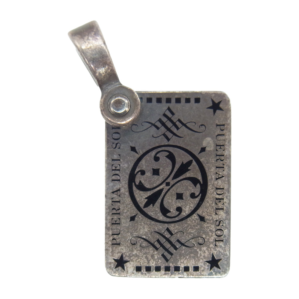 PUERTA DEL SOL プエルタデルソル スペード ネックレス ペンダントトップ ブロンズ系【中古】