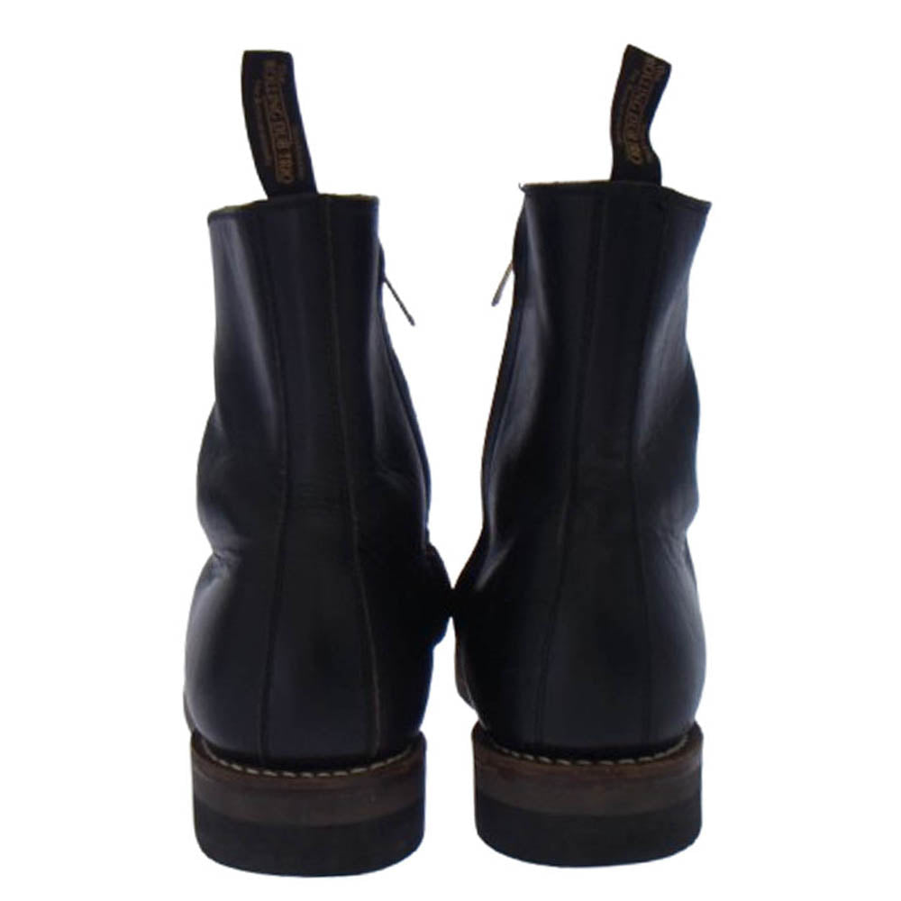 ROLLING DUB TRIO ローリングダブトリオ RDT-A14 CASPER HORWEEN CHROMEXCEK キャスパー サイドジップ レザー ブーツ ブラック系 ダークブラウン系 US9(JP27)【中古】