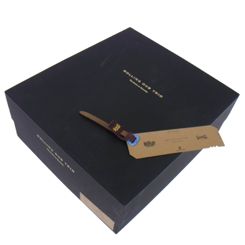 ROLLING DUB TRIO ローリングダブトリオ RDT-A14 CASPER HORWEEN CHROMEXCEK キャスパー サイドジップ レザー ブーツ ブラック系 ダークブラウン系 US9(JP27)【中古】