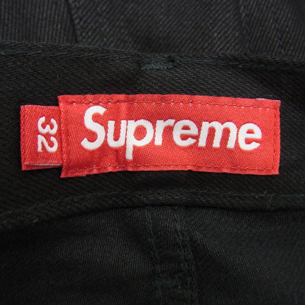 Supreme シュプリーム 25AW Baggy Selvedge Jean バギー デニム パンツ ブラック系 32【中古】
