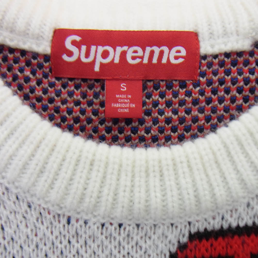 Supreme シュプリーム 24AW Snow White Sweater スノーホワイトセーター 白雪姫 ニット ホワイト系 S【極上美品】【中古】