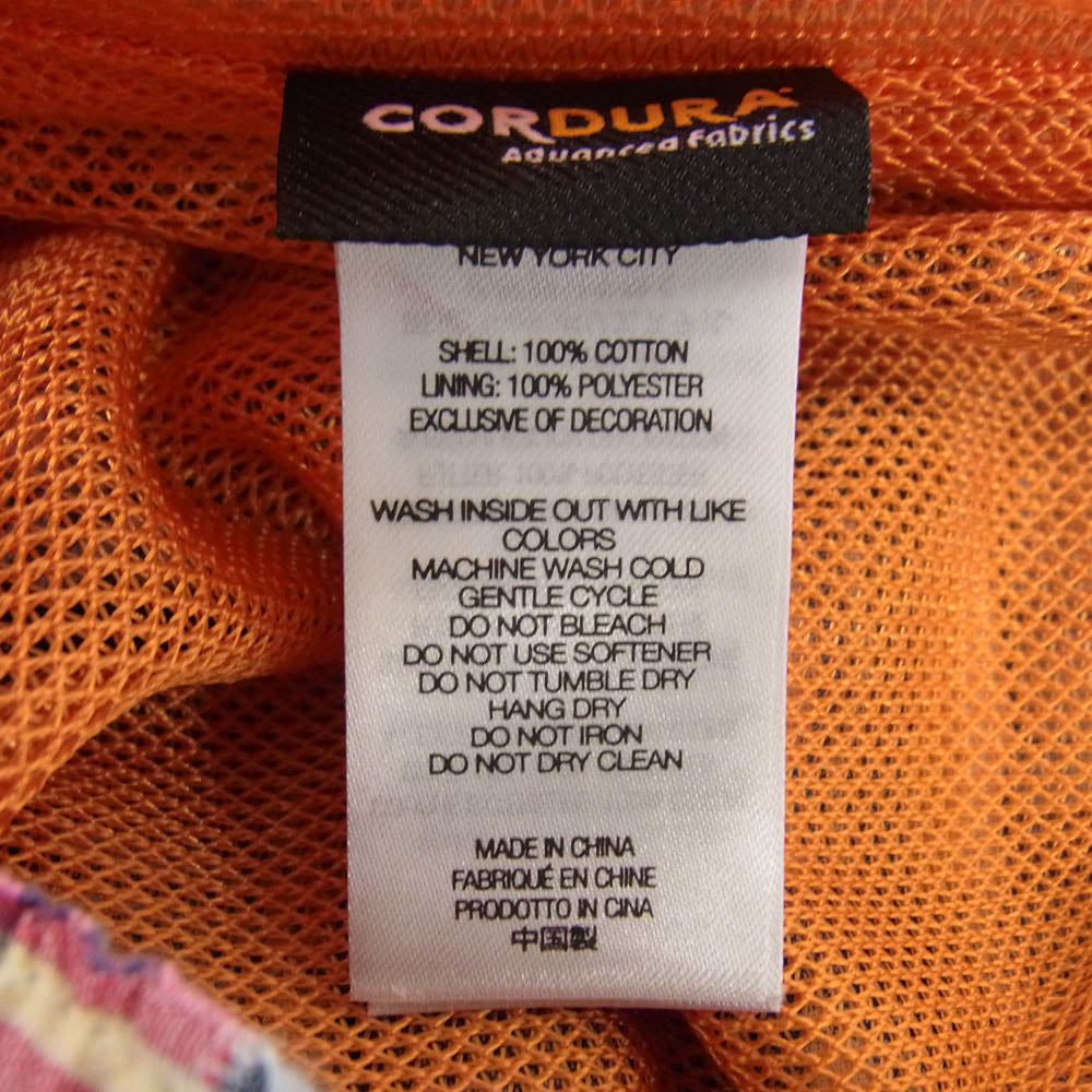 Supreme シュプリーム 25SS × GOODENOUGH グッドイナフ Patchwork Madras Full Zip Track Pant パッチワーク マドラス フルジップ トラック パンツ マルチカラー系 M【美品】【中古】