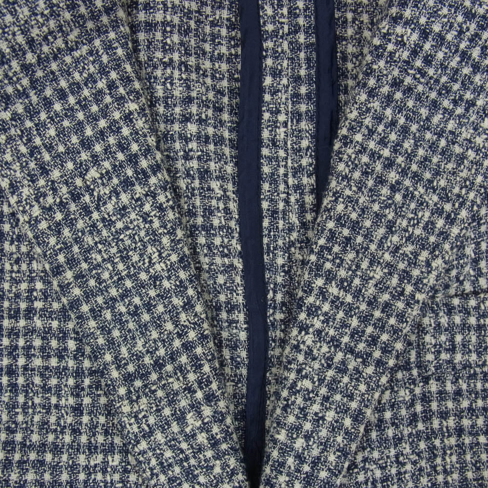 タリアトーレ 1SMC22K イタリア製 MONTECARLO モンテカルロ 2B テーラードジャケット ネイビー系 46【中古】