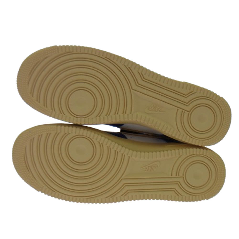 NIKE ナイキ DM8462-400 ×UNDEFEATED AIR FORCE 1 LOW SP アンディフィーテッド エアフォース ローカットスニーカー ブルー系 イエロー系 30cm【新古品】【未使用】【中古】