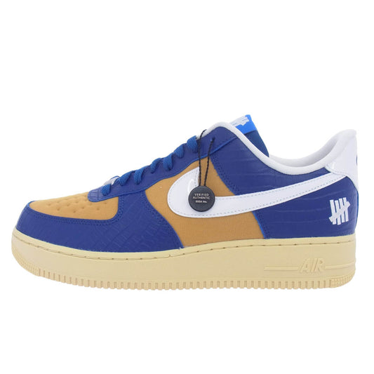 NIKE ナイキ DM8462-400 ×UNDEFEATED AIR FORCE 1 LOW SP アンディフィーテッド エアフォース ローカットスニーカー イエロー系 ブルー系 29cm【新古品】【未使用】【中古】