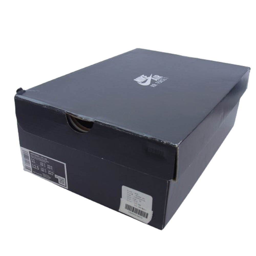 NIKE ナイキ DH7440-001 AIR FORCE 1 07 LV8 HOOPS エア フォース フープス2タイプ ローカット スニーカー ブラック系 オレンジ系 29cm【新古品】【未使用】【中古】