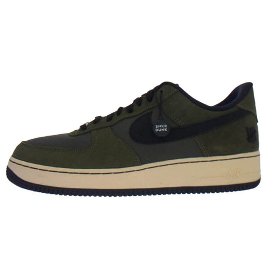 NIKE ナイキ DH3064-300 ×UNDEFEATED AIR FORCE 1 LOW SP アンディフィーテッド ローカットスニーカー カーキ系 ブラック系 30cm【新古品】【未使用】【中古】