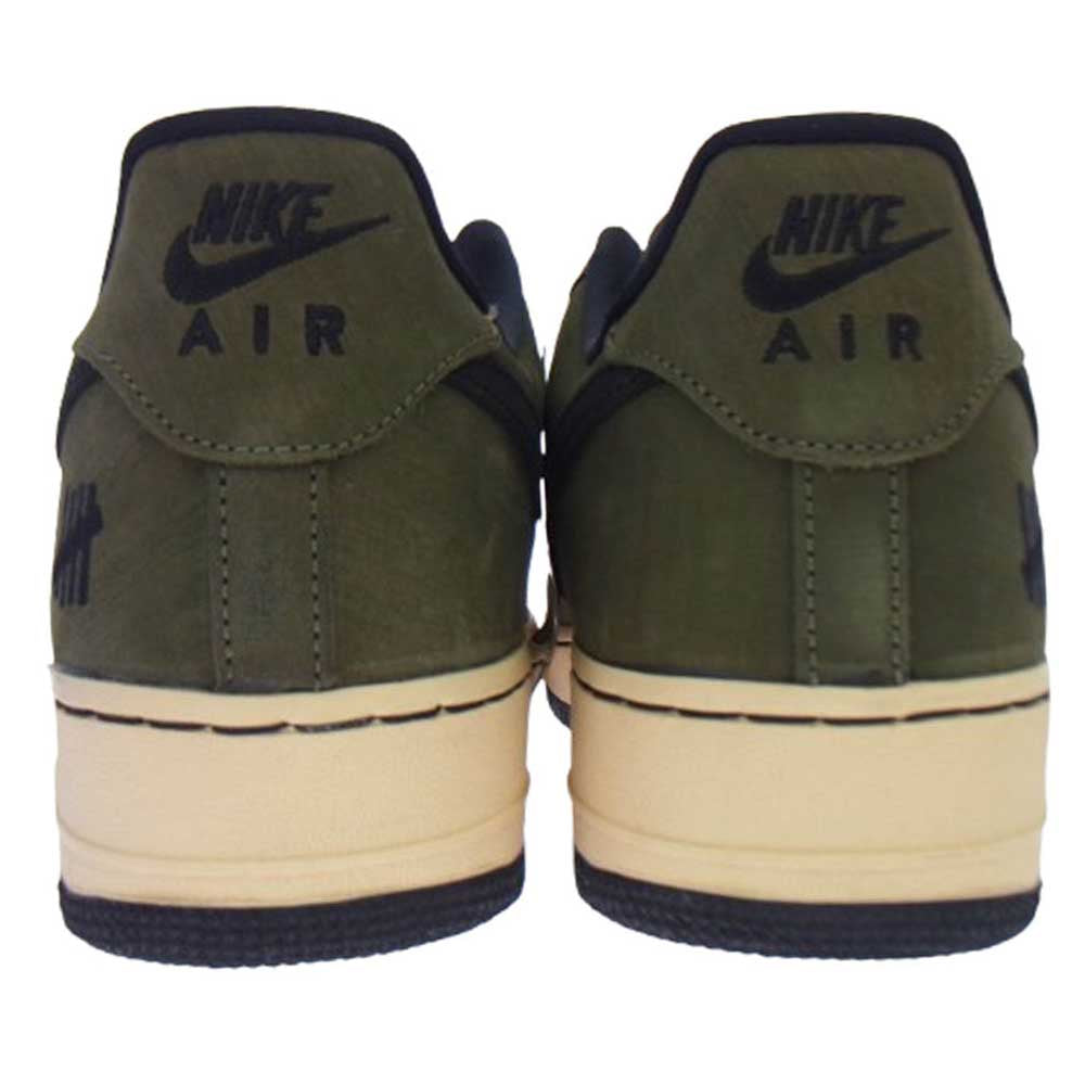 NIKE ナイキ DH3064-300 ×UNDEFEATED AIR FORCE 1 LOW SP アンディフィーテッド ローカットスニーカー カーキ系 ブラック系 30cm【新古品】【未使用】【中古】