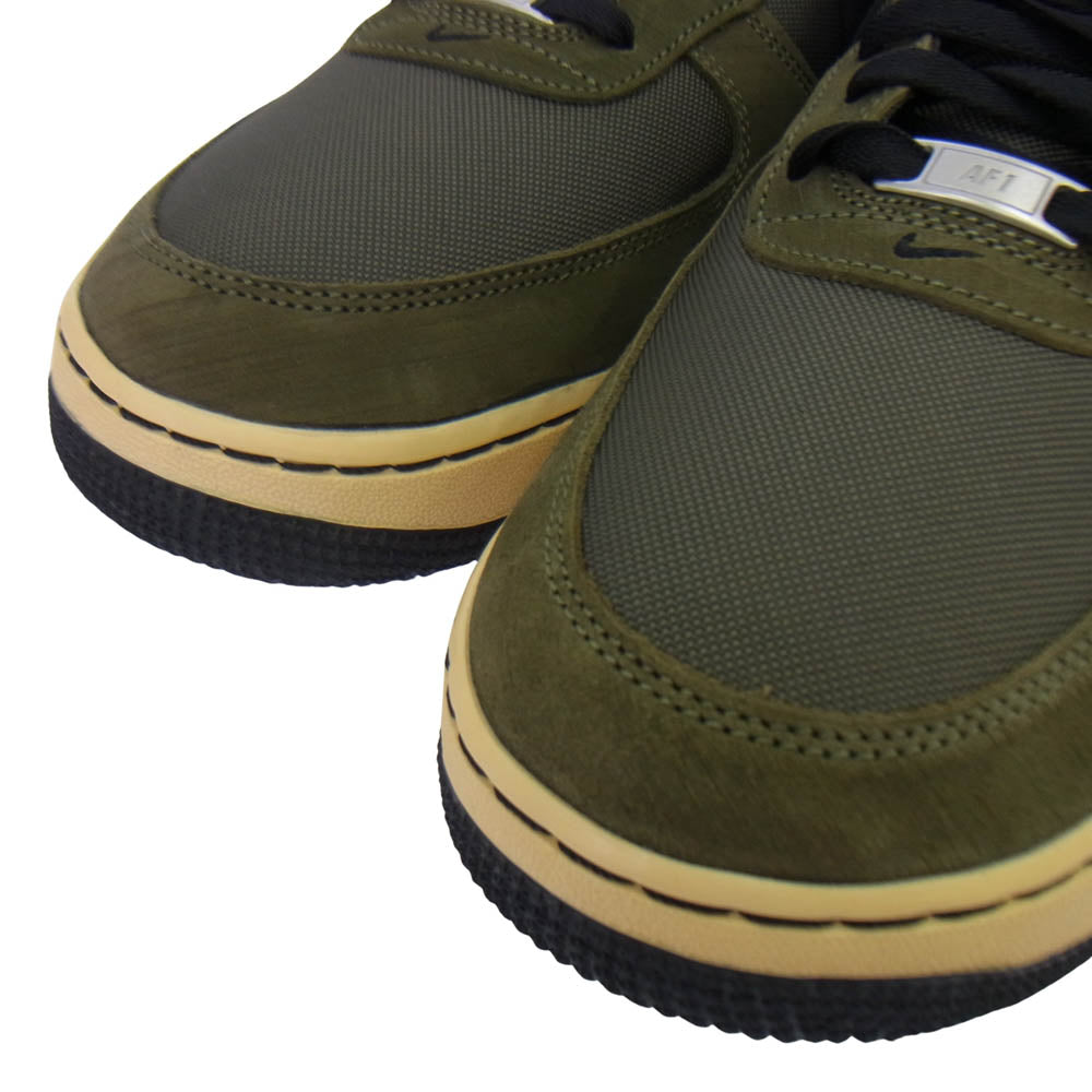 NIKE ナイキ DH3064-300 ×UNDEFEATED AIR FORCE 1 LOW SP アンディフィーテッド ローカットスニーカー カーキ系 ブラック系 30cm【新古品】【未使用】【中古】
