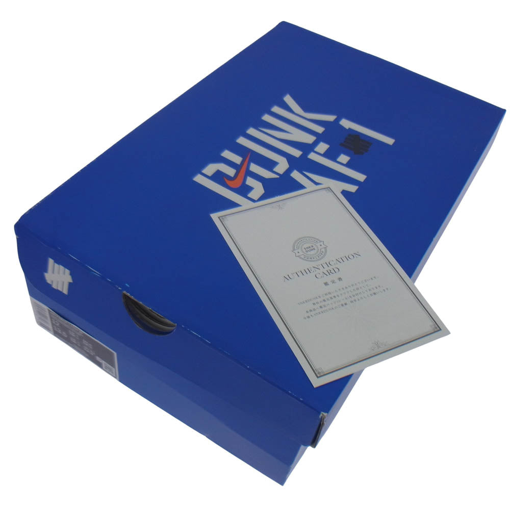 NIKE ナイキ DH3064-300 ×UNDEFEATED AIR FORCE 1 LOW SP アンディフィーテッド ローカットスニーカー カーキ系 ブラック系 30cm【新古品】【未使用】【中古】