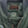 Buzz Rickson's バズリクソンズ BR15329 MA-1 1st Model Albert Turner 318th FTR.INTCP.SQ. GREEN DRAGONS フライトジャケット アルバートターナー アウター ミリタリー ジャケット カーキ系 XXXL【新古品】【未使用】【中古】