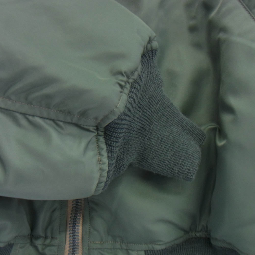 Buzz Rickson's バズリクソンズ BR15329 MA-1 1st Model Albert Turner 318th FTR.INTCP.SQ. GREEN DRAGONS フライトジャケット アルバートターナー アウター ミリタリー ジャケット カーキ系 XXXL【新古品】【未使用】【中古】