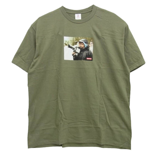 Supreme シュプリーム 25SS 40 Acres Spike Tee スパイクリー 半袖 Tシャツ カットソー カーキ系 XL【中古】