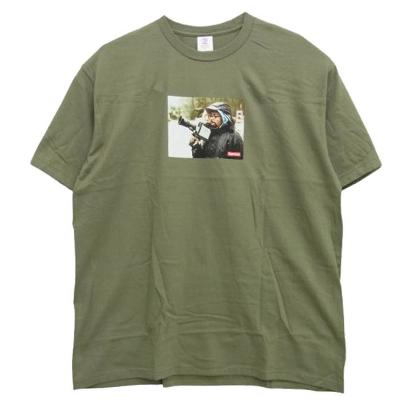 Supreme シュプリーム 25SS 40 Acres Spike Tee スパイクリー 半袖 Tシャツ カットソー カーキ系 XL【中古】