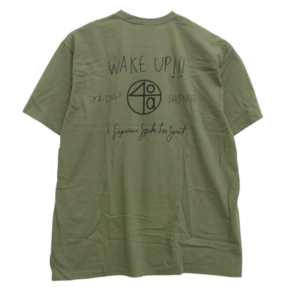 Supreme シュプリーム 25SS 40 Acres Spike Tee スパイクリー 半袖 Tシャツ カットソー カーキ系 XL【中古】