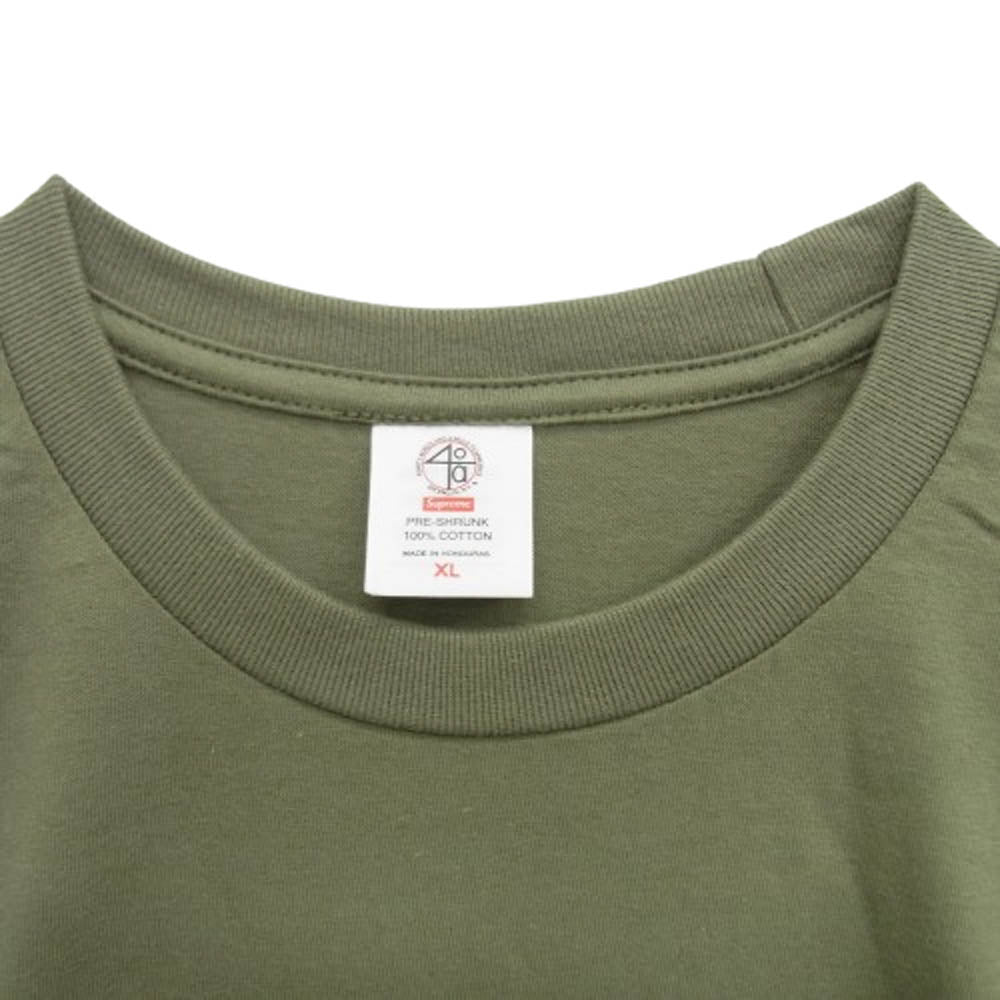Supreme シュプリーム 25SS 40 Acres Spike Tee スパイクリー 半袖 Tシャツ カットソー カーキ系 XL【中古】