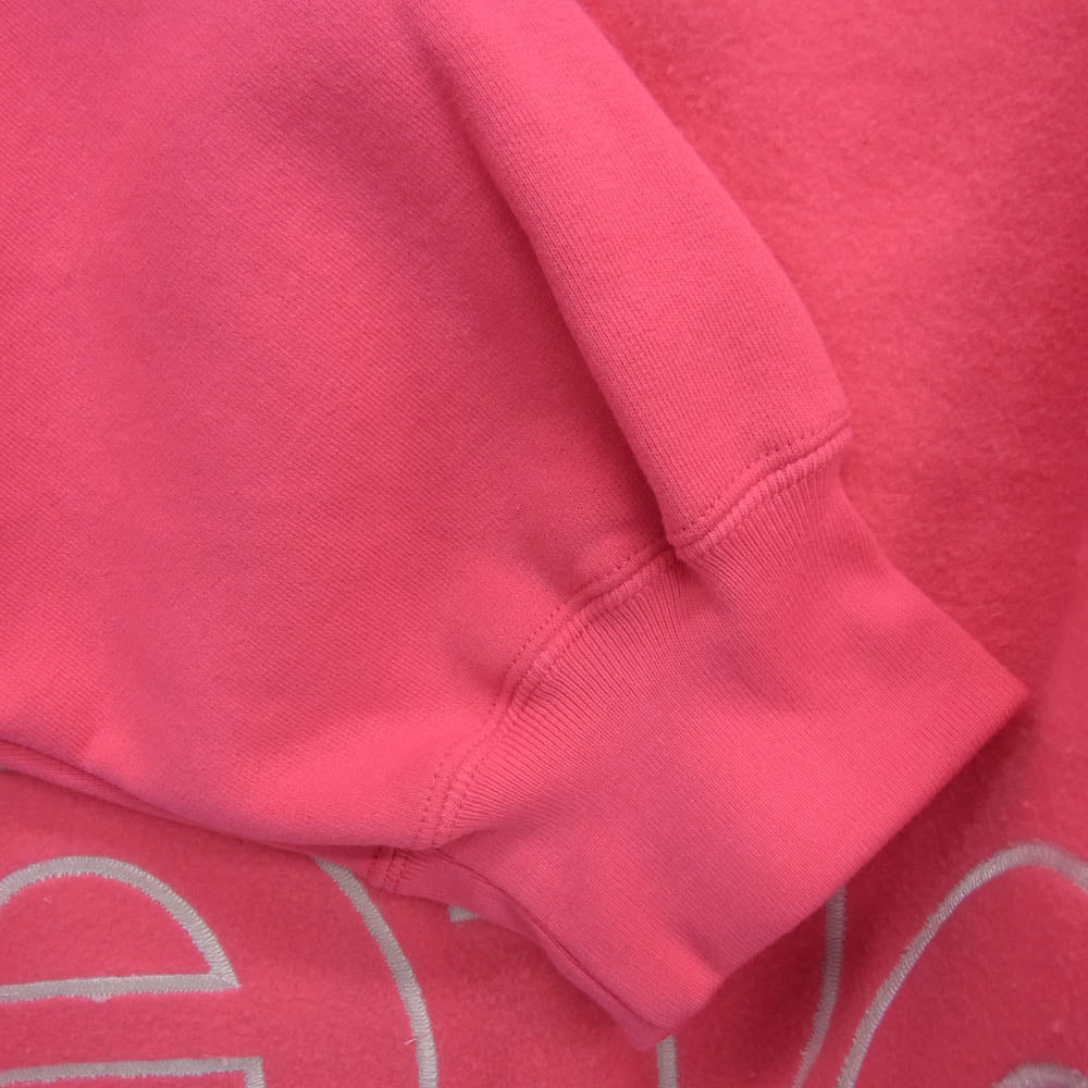 Supreme シュプリーム 25SS Big Logo Zip Up Hooded Sweatshirt ビッグ ロゴ フーデッド ジップアップ パーカー ピンク系 XL【極上美品】【中古】