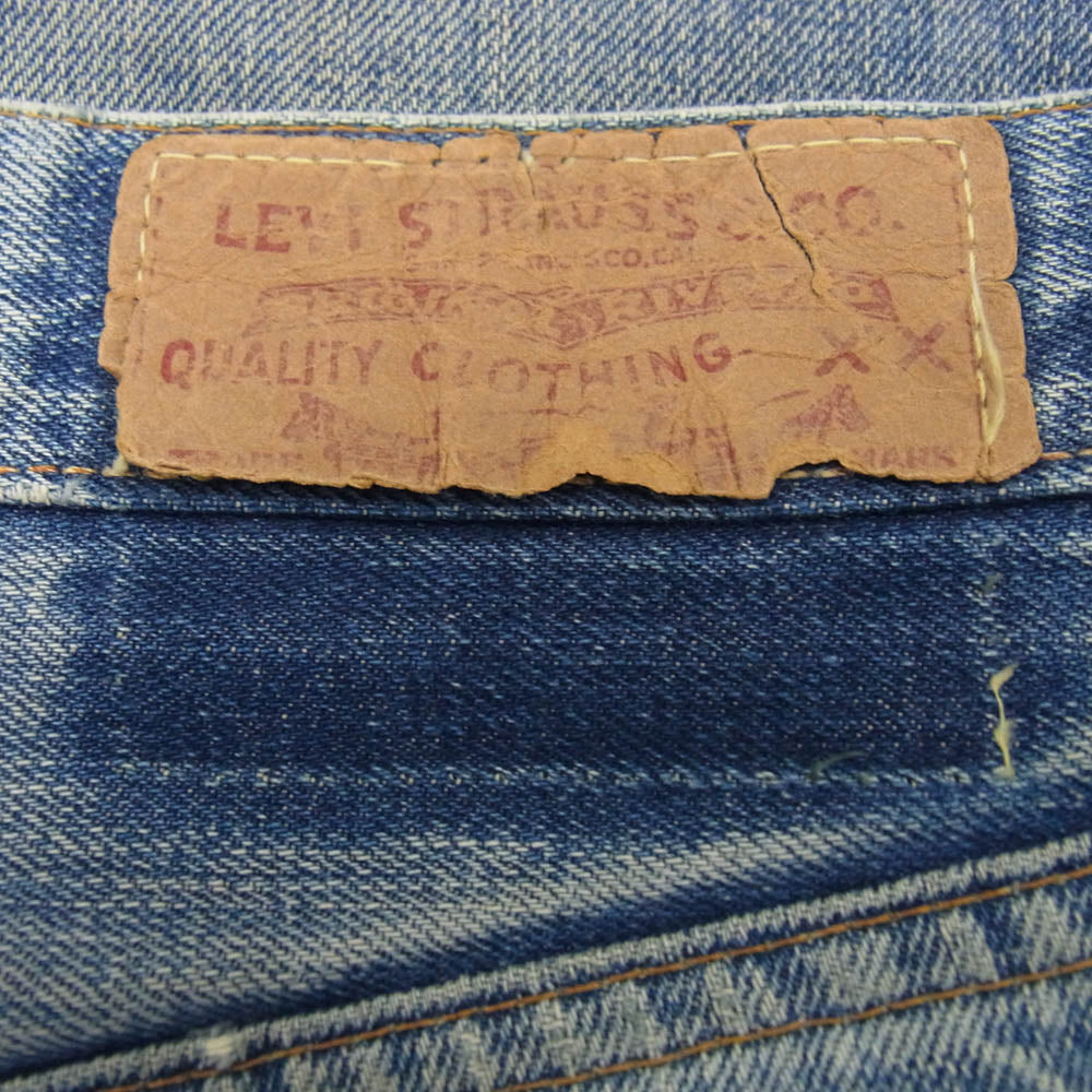 Levi's リーバイス ヴィンテージ オリジナル 60s 505 BIGE 42TALON ボタン裏刻印8 デニム パンツ インディゴブルー系【中古】
