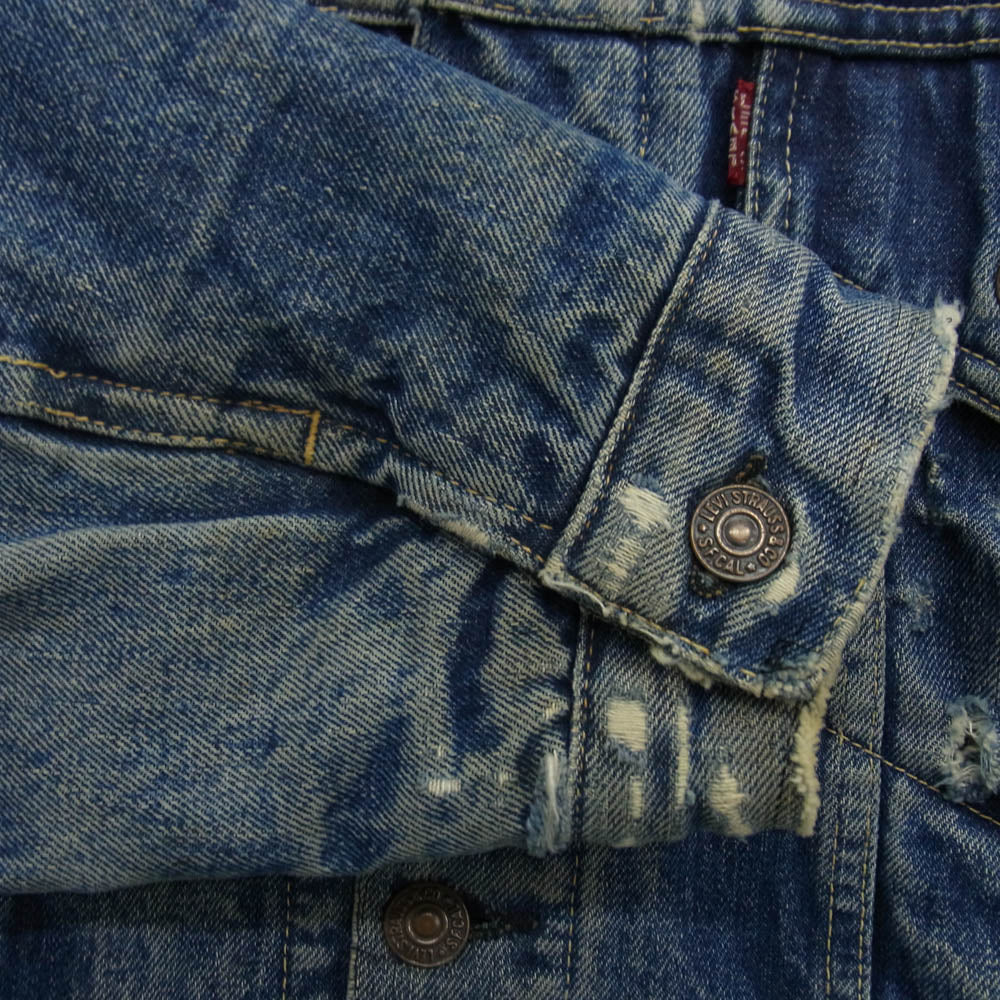 Levi's リーバイス ヴィンテージ オリジナル 60s 559 BIGE ブランケット ボタン裏刻印O デニムジャケット インディゴブルー系【中古】