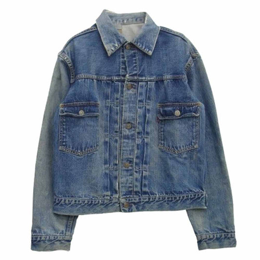 Levi's リーバイス ヴィンテージ オリジナル 50s 507XX BIGE ボタン裏刻印17 デニム ジャケット インディゴブルー系【中古】