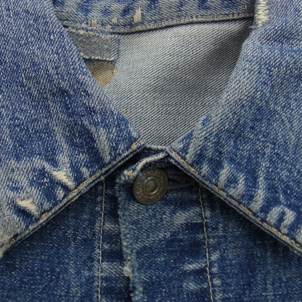 Levi's リーバイス ヴィンテージ オリジナル 50s 507XX BIGE ボタン裏刻印17 デニム ジャケット インディゴブルー系【中古】