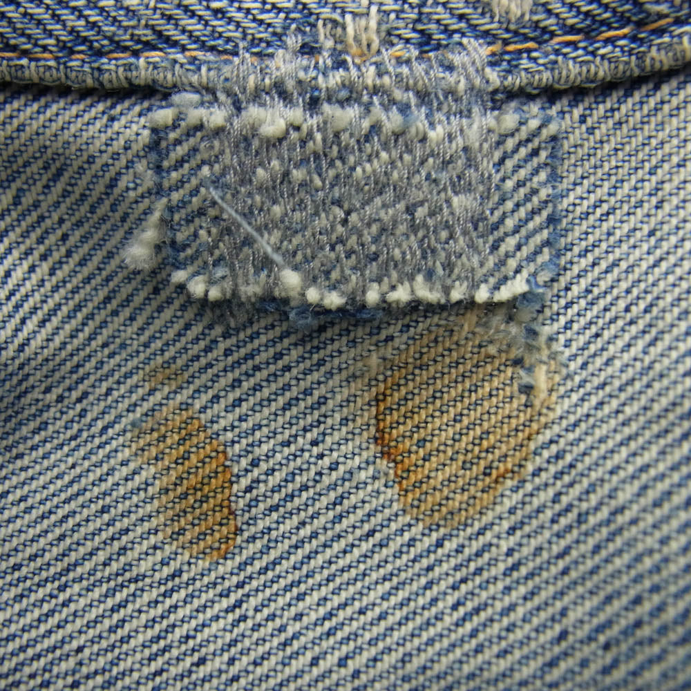 Levi's リーバイス ヴィンテージ オリジナル 50s 507XX BIGE ボタン裏刻印17 デニム ジャケット インディゴブルー系【中古】