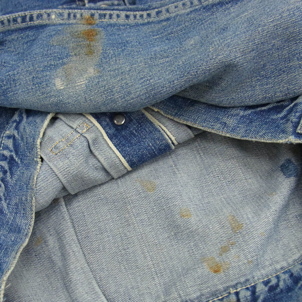 Levi's リーバイス ヴィンテージ オリジナル 50s 507XX BIGE ボタン裏刻印17 デニム ジャケット インディゴブルー系【中古】